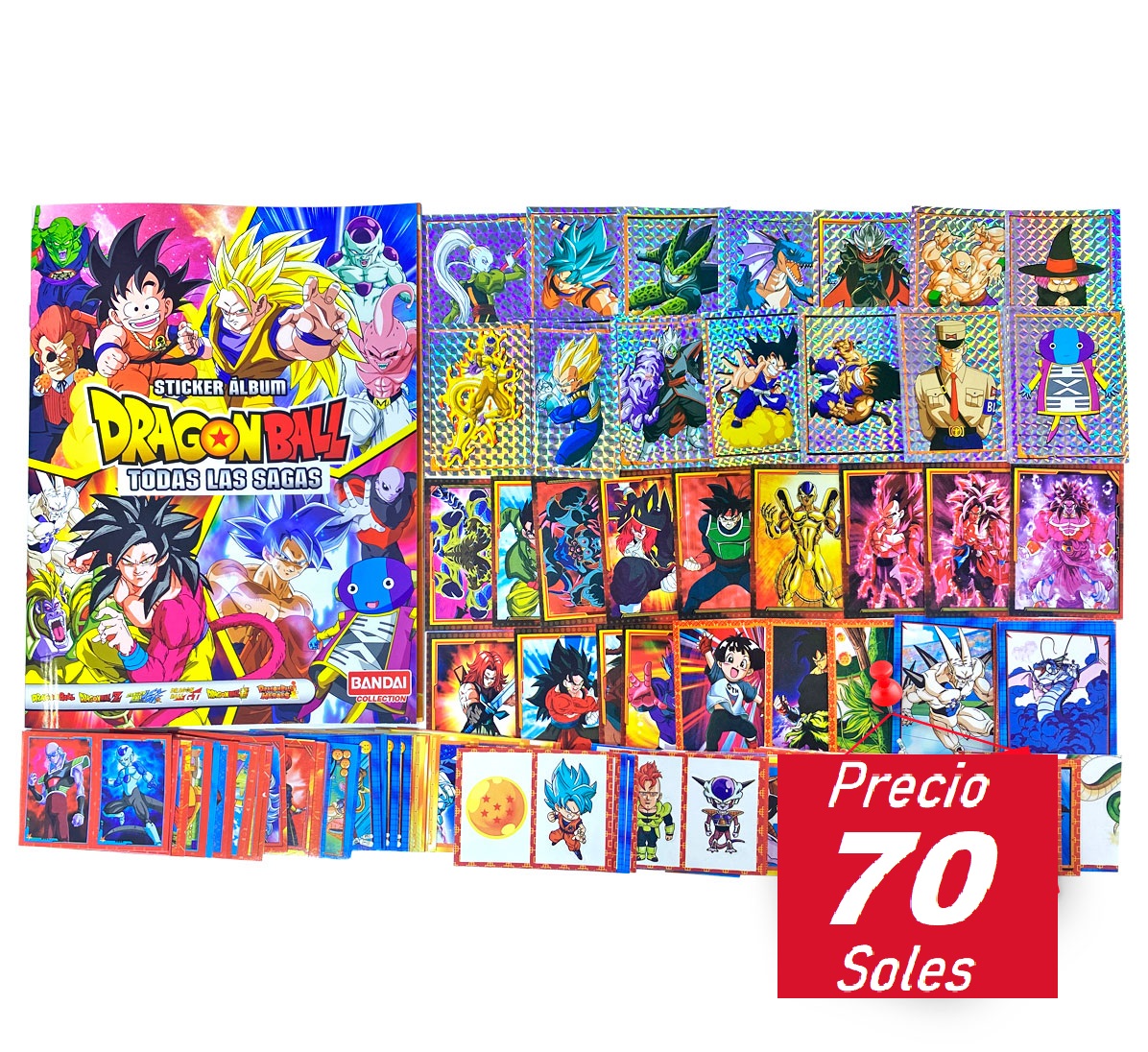 Album Dragon Ball Todas Las Sagas Sticker Coleccion Completa – Jymsell